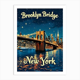 Brooklyn Bridge 1 Art Print