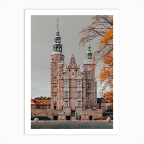 Kopenhagen Castle In Autumn 01 Art Print