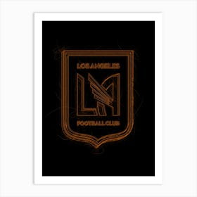 Los Angeles Fc 1 Art Print