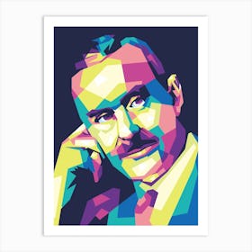 Thomas Mann Wpap Art Print