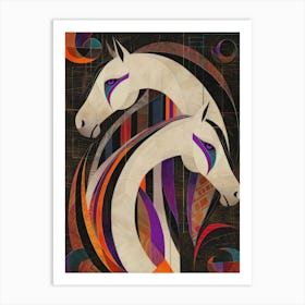 Horses 1 Art Print