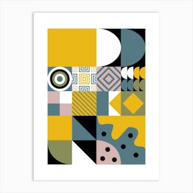 Bauhaus style 4 Art Print