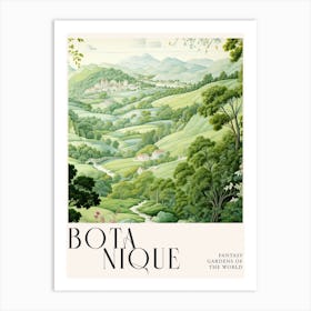 Botanique Fantasy Gardens Of The World 43 Art Print