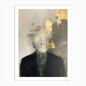 'A Man In A Suit' Art Print