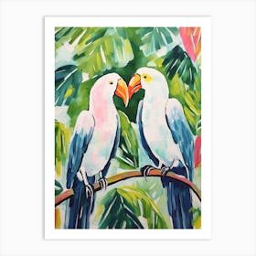 Two Parrots 1 Art Print