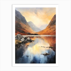 Mountain Reflected 25 Art Print