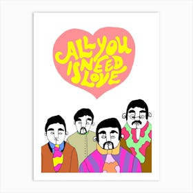 Beatles Art Print