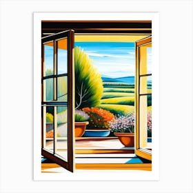 Open Window Art Print