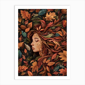 Autumn Leaves 75 Art Print