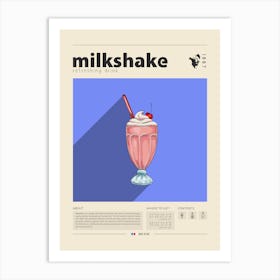 Milkshake Art Print