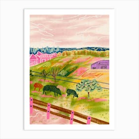 Swiss VIllage Art Print