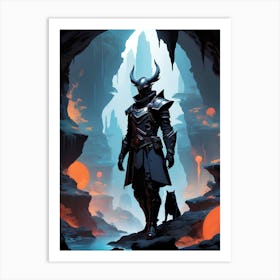 Dwarven Warrior Art Print