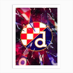 Dinamo Zagreb Art Print