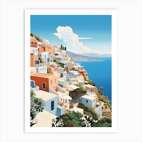 Santorini 3 Art Print