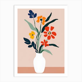 Matisse Flowers In A Vase 1 Art Print