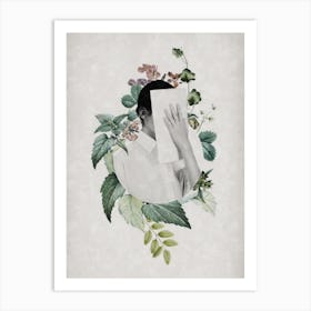 Floral Portrait Art Print
