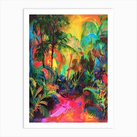 Tropical Jungle 15 Art Print