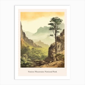 Simien Mountains National Park Art Print