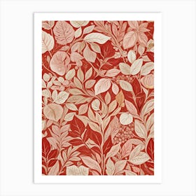 Red Autumn Art Print