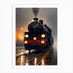 Train100up Art Print