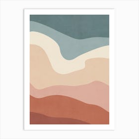 Abstract Waves 04 16 Art Print