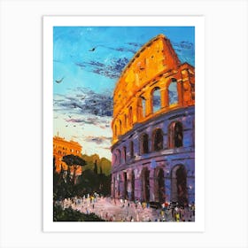 Rome Colossion 1 Art Print