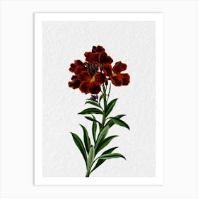 Red Flowers 3 Art Print