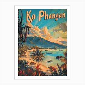 Ko Phangan Art Print