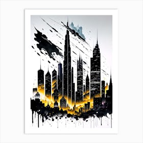 Cityscape 8 Art Print