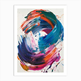 'Swirl' 6 Art Print