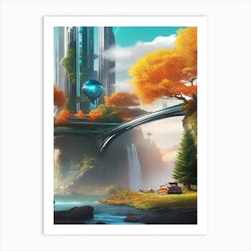 Flourishing Industry Art Print