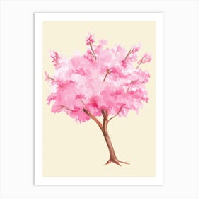 Cherry Blossom Tree 11 Art Print