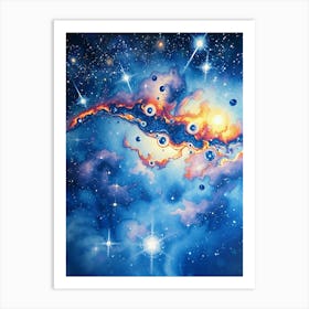 Nebula 7 Art Print