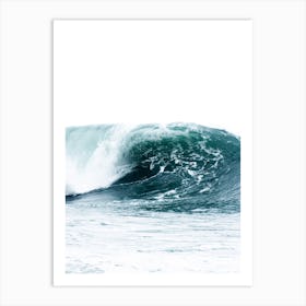 Riding A Wave Art Print