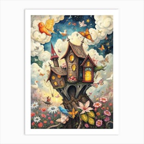 Fairy House Art Print