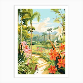 Fairchild Tropical Botanical Garden 4 Art Print