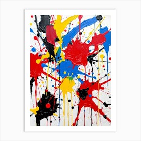 Flux Schnell A Dynamic And Expressive Bold Acrylic Painting In 1 Poster