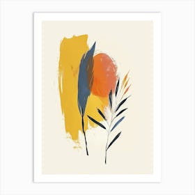 Modernist Echoes Mid Century Style Art Print