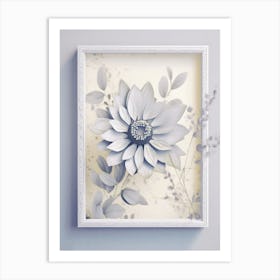 Flower Print Art Print