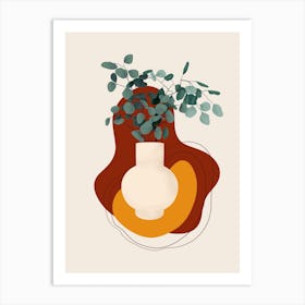 Minimalistic Vase 1 Art Print