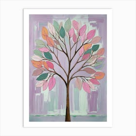 Tree Of Pastel 2 Art Print