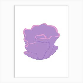 Purple Flower Art Print