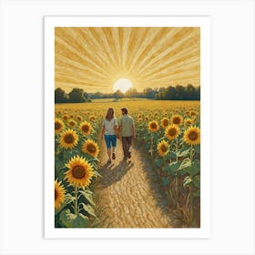 Sunflowers 8 Art Print