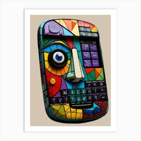 Blackberry Phone Art Print