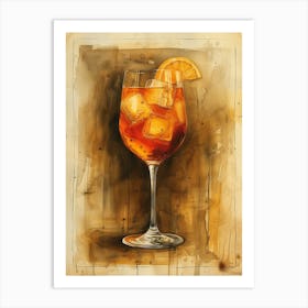 Aperol Spritz Art Print 334 Art Print