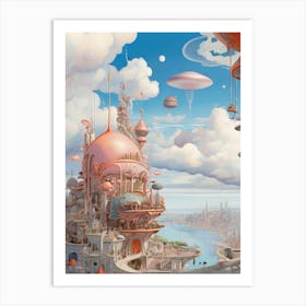 Futuristic City Art Print