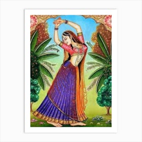 Indian Dance Art Print