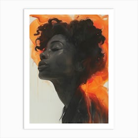 'Black Woman' Art Print