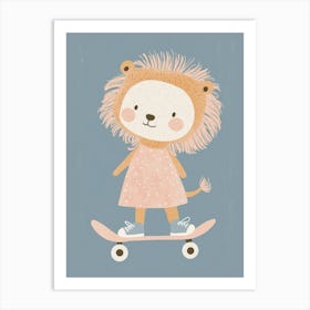 Little Lion Art Print