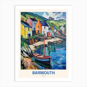 Barmouth Wales 8 Uk Travel Poster Art Print